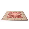 thumbnail image 2 of Rugsotic Carpets Hand Tufted Wool Eco-Friendly Area Rugs - 8'x8', Square, Red Gold, Modern Contemporary Design, High Pile Handmade Anti Skid Rugs for Living Room, Bed Room (K00531), 2 of 7