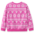 thumbnail image 3 of Barbie Girls Graphic Sweatshirt Long Sleeve Crewneck Pullover Holiday Christmas Top for Kids Ugly Sweater 7-8Y, 3 of 10