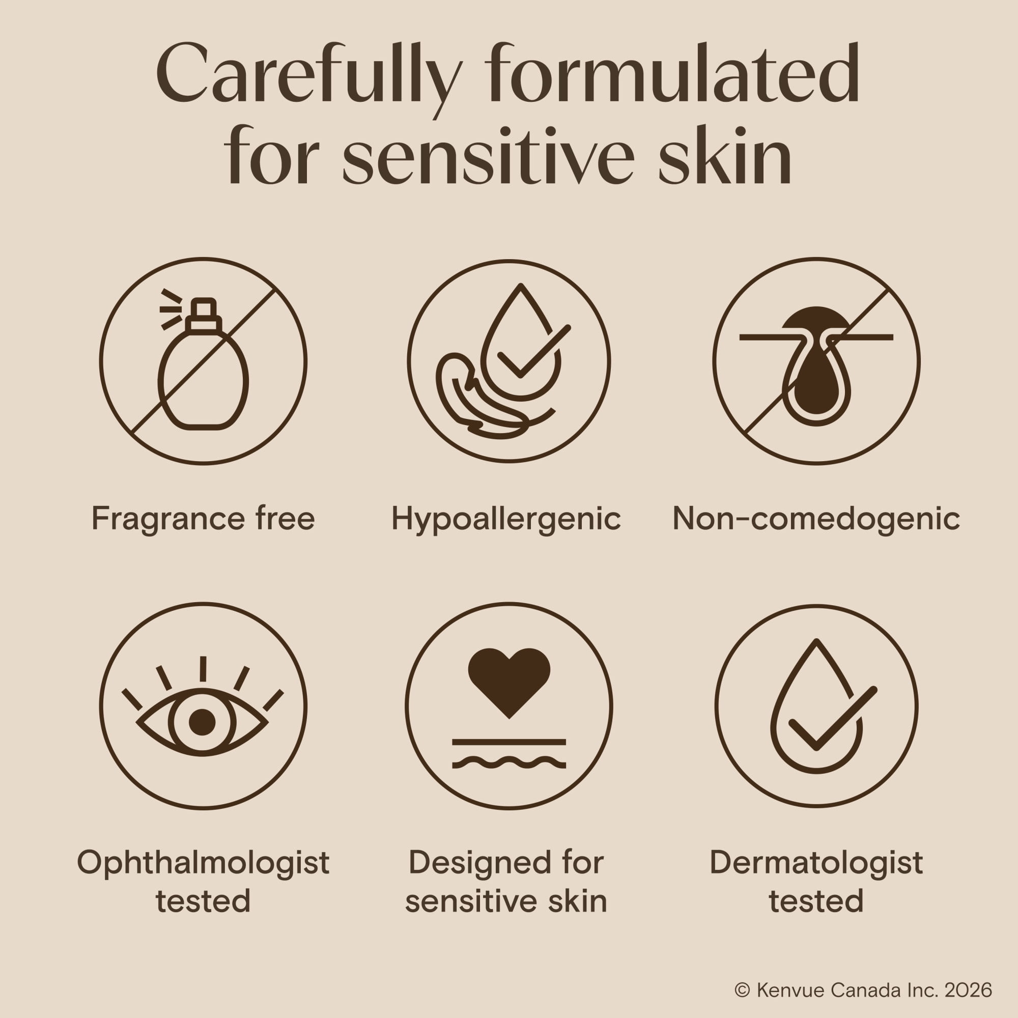 Aveeno Calm + Restore Foaming Cleanser for Sensitive Skin, Daily Face Wash Gently Removes Makeup & Cleanses Skin with Soothing Oat, 232 ml