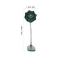 thumbnail image 2 of OULII Petals Shape LED Light Clip on Table Lamp Plastic Green 1Set, 2 of 8