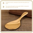 thumbnail image 2 of OULII Large Spoon Brass Rice Spoon Scoop Easy to Clean Household Users 1Set, 2 of 8
