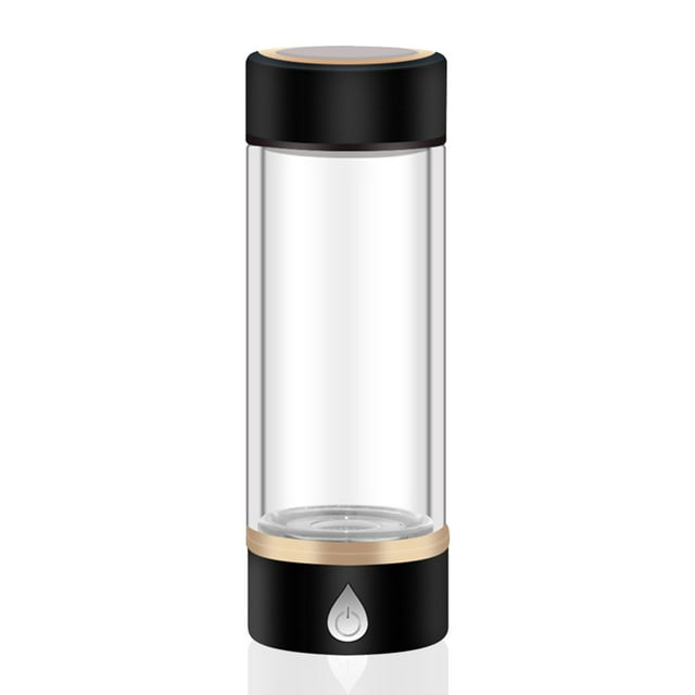 TFixol 420ml Portable Hydrogen-Rich Water Generator Bottle Rechargeable Hydrogen Water Bottle Glass Cup