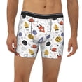 thumbnail image 2 of Men'S Boxer Briefs, Rocket Planets Soft And Breathable Mens Underwear Boxer Briefs With Widen Waist, 2 of 2