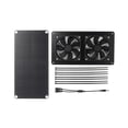 thumbnail image 1 of 10W Solar Panel Exhaust Fan Set Durable Accessory Solar Powered Fan for Chicken, 1 of 9