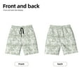 thumbnail image 2 of PAYOHTO Continuous Vine Background Boys Swim Trunks Quick Dry Beach Boardshorts for Teen Boys Bathing Suit Swimwear for Boys, 2 of 7