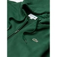 thumbnail image 2 of Mens Lacoste Green/Green Sport Lightweight Bi-Material Hoodie - 7/2XL, 2 of 3