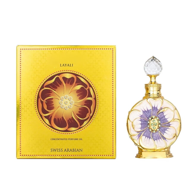 Perfume Rose Petal Perfume Dubai Oil Arabic Lasting Refreshing Perfume15ml
