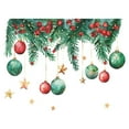 thumbnail image 1 of Feltree Christmas Star Hanging Lamp Tree Toilet Stickers for Bathroom and Home Decor, 11x8 Inch Festive Holiday Adhesive, Easy to Apply Waterproof Sticker, 1 of 7