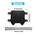 thumbnail image 4 of 1 Juego de reemplazo de etiqueta de cubierta de placa de número frontal para bicicleta eléctrica de Cross Light Bee Surron sur-ron Surron, 4 of 7