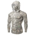 thumbnail image 4 of Dagegui Men's UPF 50+ Sun Shirts Quick Dry Long Sleeve UV Protection T-Shirt Outdoor Hiking Camping Tops Summer Hooded Tees with Built-In Face Mask 002 Camouflage XL, 4 of 9