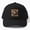 Black, variant on Even Baddies Get Saddies Red Panda Baseball Hat, Animal Mood Quote Design, Classic Cap