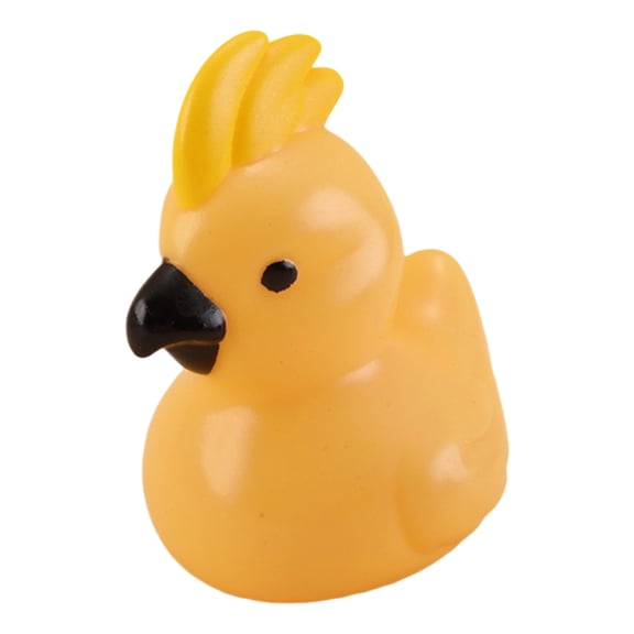 Elainilye Baby Bath Toy Parrot Shape with Squeeze and Sound Making, for Children Water Play in Swimming Pool, Bathtub, and Baby Shower Parties, Kids Bath Time Fun