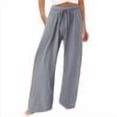 thumbnail image 5 of Admvng Womens Sweatpants Casual Pants Elastic Waist Drawstring Long Pants with Pocket, Size S-2XL, 5 of 5