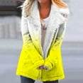 thumbnail image 2 of Fashion Winter Warm Caots for Womens Plus Size Zip Up Composite Plush Button Lapels Jacket Outwear Coat, 2 of 6