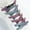 Candy Colors, variant on GYTY 3 Pairs 39.37 inch No-tie Elastic Colored Laces, Including 2 Fixed Buckles, Adjustable Comfort Loafers Elastic Laces, Adults, The Elderly