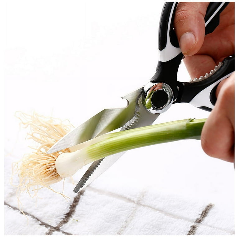 Poultry Shears, Heavy Duty Kitchen Shears with Serrated Edge,No Rust Spring  Loaded,Multipurpose Stainless Steel Kitchen Scissors - AliExpress