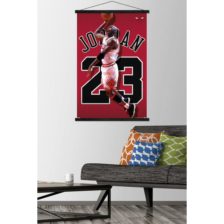 Michael Jordan - Jersey Poster