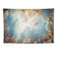 thumbnail image 5 of COMIO Decor Wall Tapestry Versailles Paris France April 18 Ceiling Painting in Hercules Room of the Royal Chateau on at Palace Near 60x40 Inch Wall Hanging Picnic for Bedroom Living Room Dorm, 5 of 7