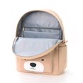 thumbnail image 4 of Weebloom School Backpack For Kids Boys Girls Corduroy Cartoon Backpack Cute Animal Bookbag Elementary Middle School Khaki, 4 of 6