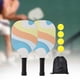 thumbnail image 1 of Juego de raquetas de Pickleball, raquetas de Pickleball, 4 pelotas y bolsa de almacenamiento, raquetas de Pickleball con agarre cómodo para adultos,, 1 of 8