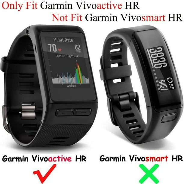 Bracelet de montre de sport en silicone pour Garmin Vivosmart HR +