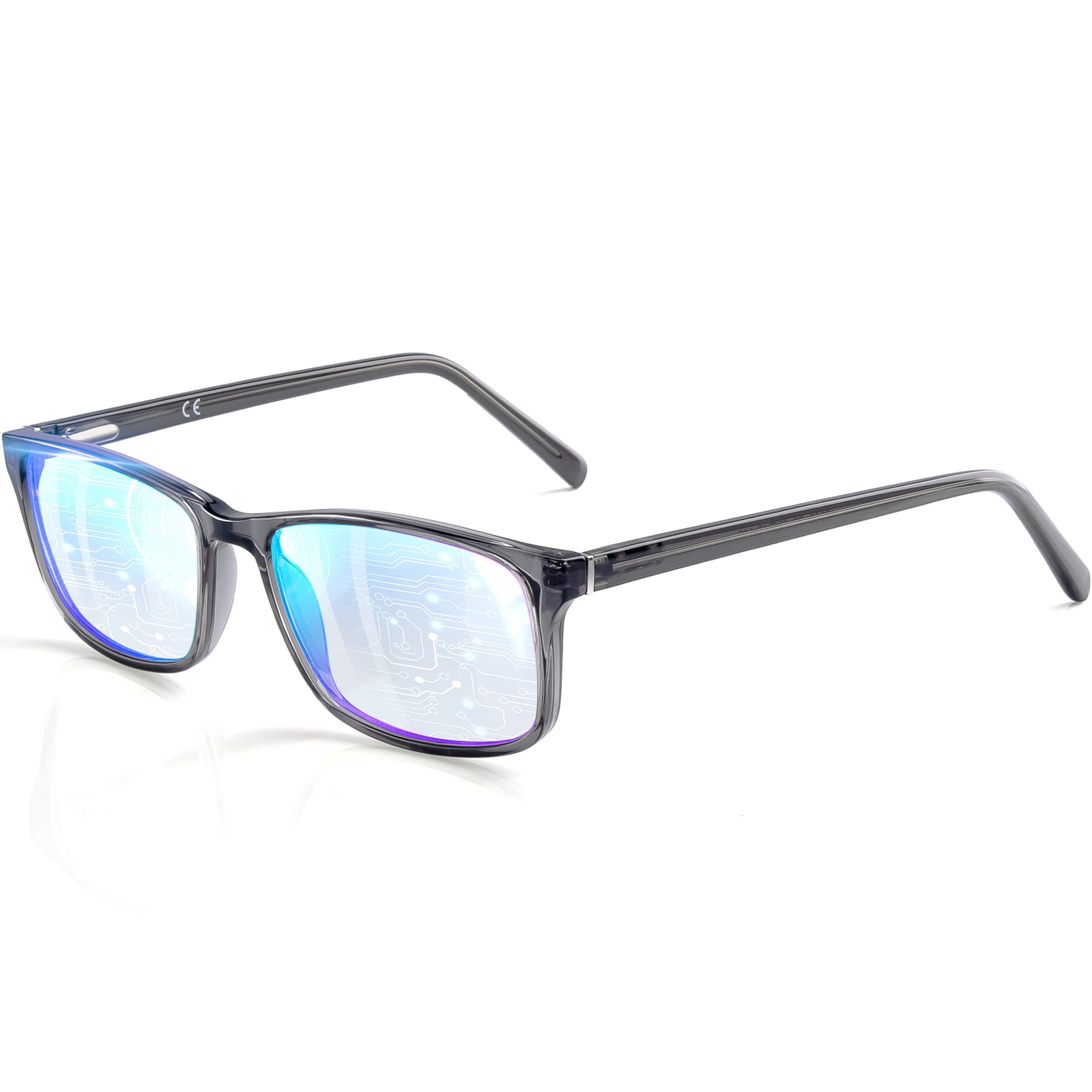 Blue Light Glasses Full Rim Blue Light Blocking Glasses Mens Anti Eye Strain Teens Computer