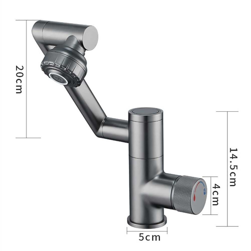 Energy Efficient Faucet Digital Display Faucet Luxury Home Decor Black Bubble Aerator Technology Copper Material