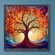 thumbnail image 1 of Cuadros Decorativos Kit de pintura por números DIY árbol mano aceite arte imagen artesanía hogar pared decoración Wdftyju de costura negro 4 estilos, 1 of 8