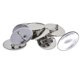 thumbnail image 1 of Broche de Cabujón Sunnimix 10 piezas Ovalado bisel bandeja Color plata 40 x 30 mm, 1 of 8