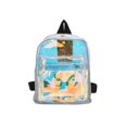 thumbnail image 4 of Mini mochila transparente para mujer, mochilas escolares transparentes de PVC para niños y niñas (colorido) Tmvgtek Para Estrenar, 4 of 4