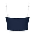 thumbnail image 4 of JIAYUE Women's Tank Tops Solid Color Sleeveless Workout Square Neck Longline Sports Vest Support Crop Yoga Spaghetti Strap Built In Bras Classic Female Camisole, 4 of 5