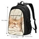 thumbnail image 5 of Fotbe Sleeping Cat In Blanket Mochila con Estampado y Puerto USB para Hombre y Mujer, Mochila Antirrobo, Mochila de Viaje, Mochila Escolar, Mochila Universitaria, 5 of 7