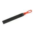 thumbnail image 3 of Uxcell Feather Shaped Taper Files 8" T12 Bearing Steel 285x30mm Length Cut Hand Rasp File with Red Plastic Handle, 3 of 6