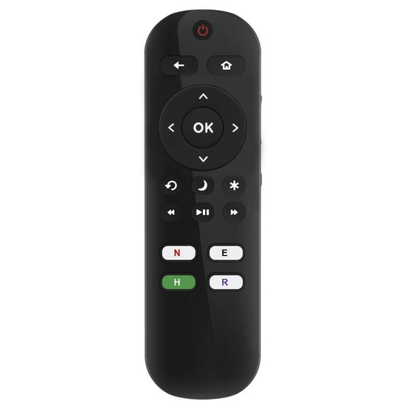 Vinabty Replacement Remote Control fit for Hisense Roku TV 50R6090G5 40H4030F1 65R8F 58R6E3 43H4F 43H4030F1 65R6090G5 43R6090G5 55R6070E3 55H8F 50H8F H6570G 50R6E3 32H4030F1