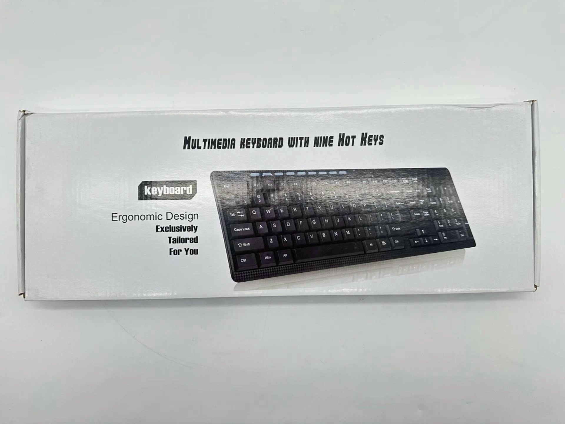 RHEA- Computer Wired Multimedia Keyboard With 10 Hot Keys