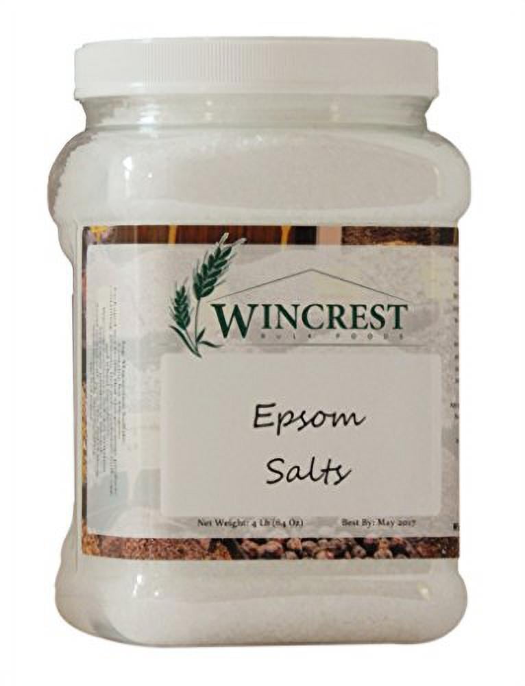 Where To Buy Epsom Salt Near Me Epsom Salts (Food Grade) - 4 Lb Tub - Walmart.com