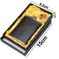 thumbnail image 2 of Petaca de whisky LIUYMXG de bolsillo negra mate con embudo y caja premium acero inoxidable A PRUEBA de fugas, 2 of 2