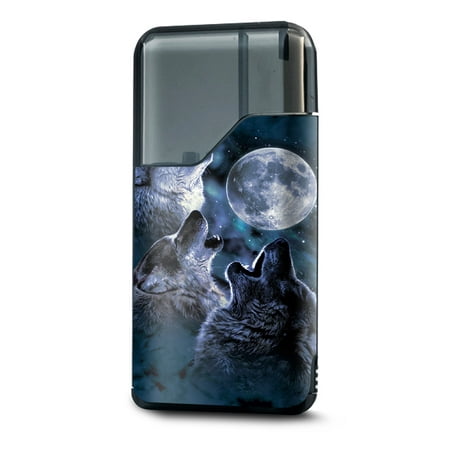 Skin Decal Vinyl Wrap for Suorin Air Kit Vape skins stickers cover/ Howling Wolves at