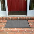 thumbnail image 5 of A1 Home Collections LLC A1HC New Durable and Versatile Polypropylene Rubber Door Mat All Weather Inside Outside Door Mat 16"x24" - Criss Cross Green, 5 of 5