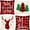 Christmas, variant on Christmas Pillow Covers 18x18 Set of 4 Christmas Pillow Cases for Home Decorations
