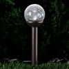 Westinghouse Crackle Solar Path Light, Rubbed Bronze