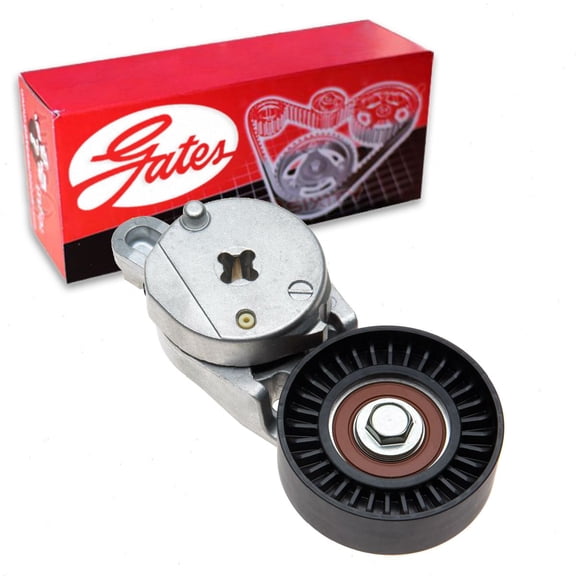 Gates DriveAlign Drive Belt Tensioner Assembly compatible with Toyota Highlander 2.7L L4 2009-2019