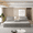 Light Gray 02, variant on 86.6" Multifunctional Convertible Sofa Bed, Dark Grey Fluffy Chenille Deep Seat Couch with Chaise Lounge, 4-Seat Floor Sofa for Living Room Office
