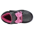 thumbnail image 5 of NEWMALL Toddler Glitter Shoes Girls Flashing Cute Bowknot Sneakers (11 Little Kid,Black), 5 of 7