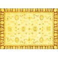 thumbnail image 1 of Ahgly Company Indoor Rectangle Oriental Yellow Traditional Area Rugs, 5' x 8', 1 of 4