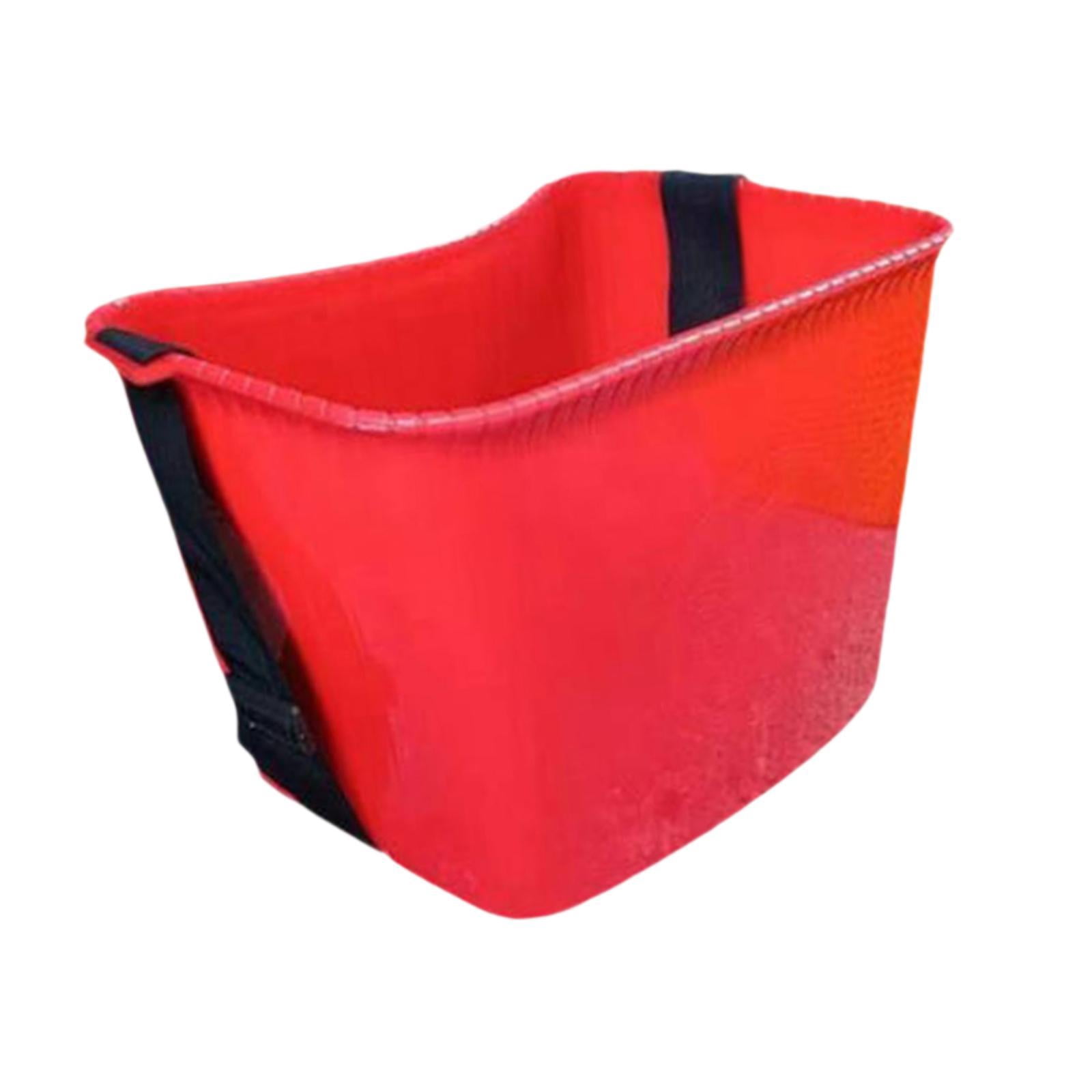 WLPZXP Fruit Picking Basket Organizer Holder Multifunctional Lightweight Practical with Red