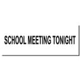 thumbnail image 5 of Large Self-Inking School Meeting Tonight Stamp, Trodat Printy 4913, Press and Print Stamping, Impression Size 7/8" x 2-1/4", Up to 10,000 Impressions - Red Ink, 5 of 10
