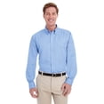 thumbnail image 1 of Harriton Men's Foundation 100% Cotton Long-Sleeve Twill Shirt with&nbsp;Teflon™ - M581, 1 of 4
