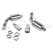 Roush R72-421145 Stainless Steel Axle Back Exhaust System Round Tips Kit Mustang 2011