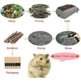 thumbnail image 5 of Visland 20/40/60Pcs Apple Sticks Pet Snacks Chew Toys for Guinea Pigs Chinchilla Squirrel Rabbits Hamster, 5 of 7